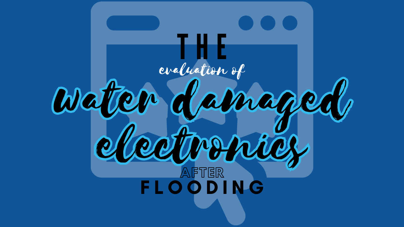The evaluation of water damaged